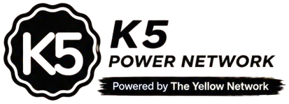 K5 Power Network — Powered by The Yellow Network